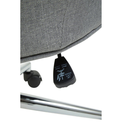 Diamond Grey Swivel Office Chair