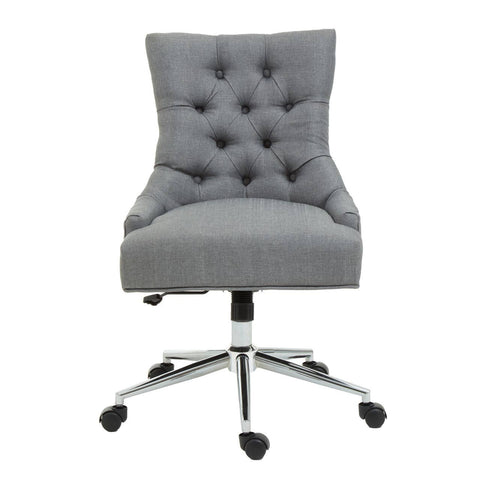 Diamond Grey Swivel Office Chair