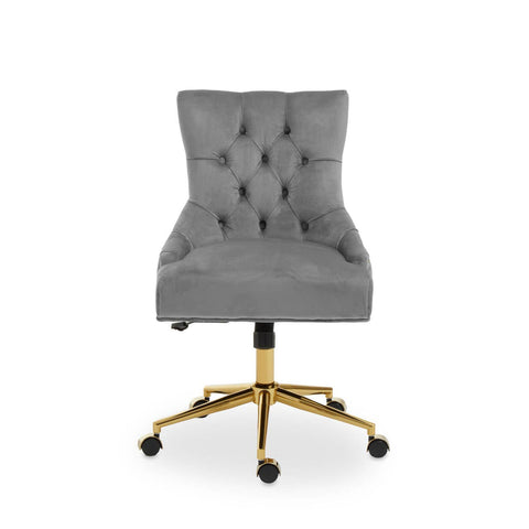 Luxe Velvet Office Chair