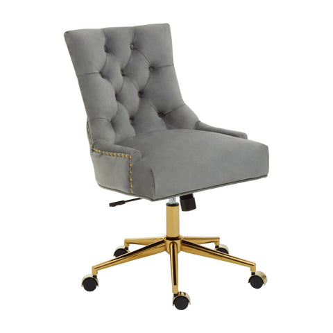 Luxe Velvet Office Chair