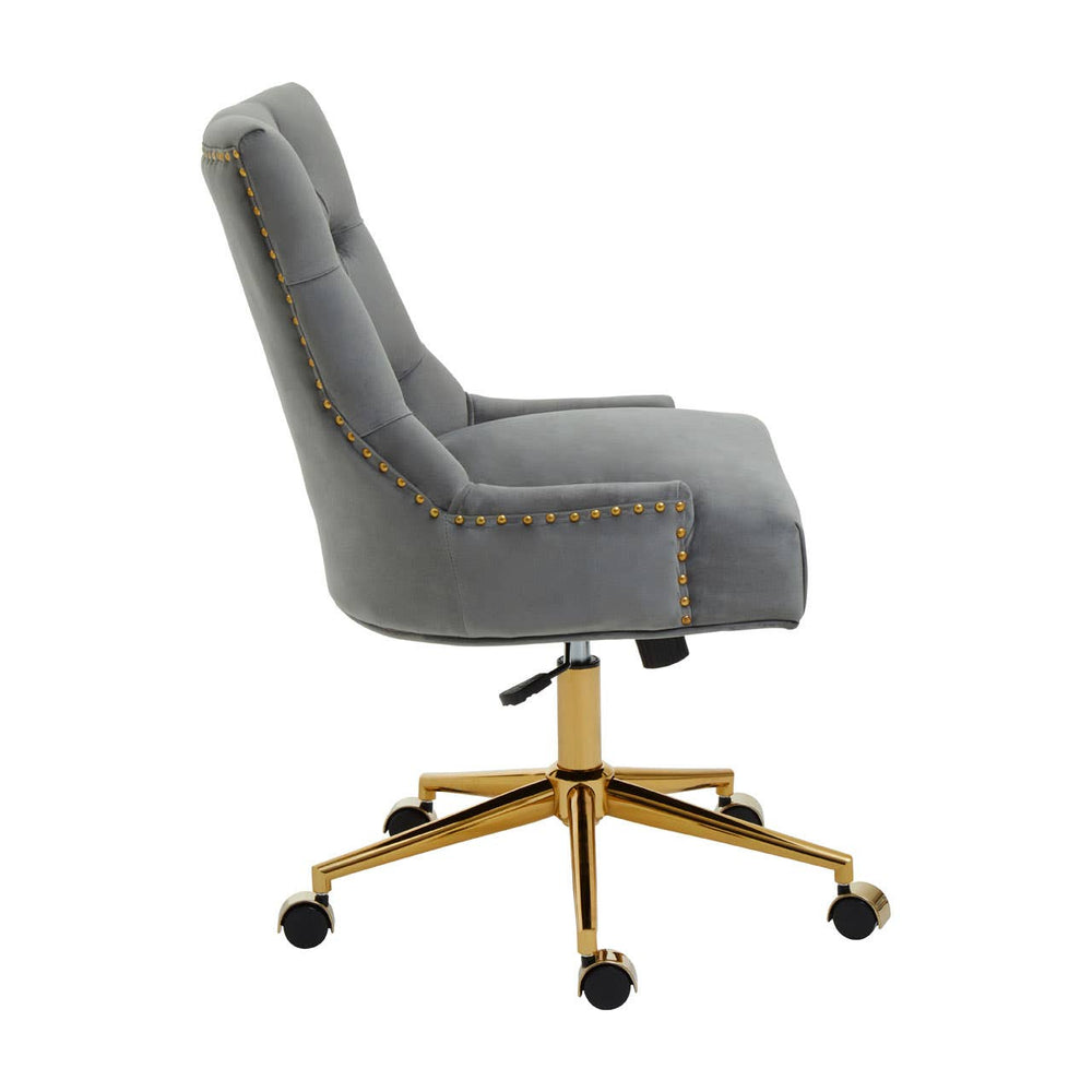 Luxe Velvet Office Chair