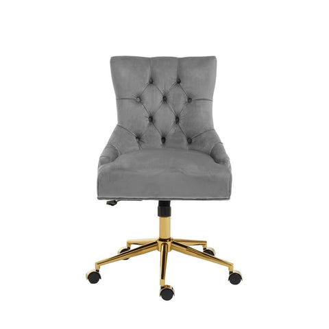 Luxe Velvet Office Chair