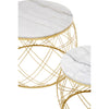 Luxe Marble Side Table Set