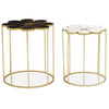 Modern Flower Petal Tables Duo