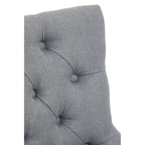 Sleek Grey Swivel Office Chair