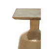 Golden Angular Iron Side Table