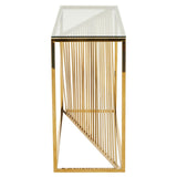 Golden Charm Console Table
