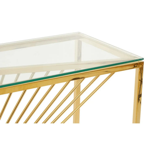 Golden Charm Console Table