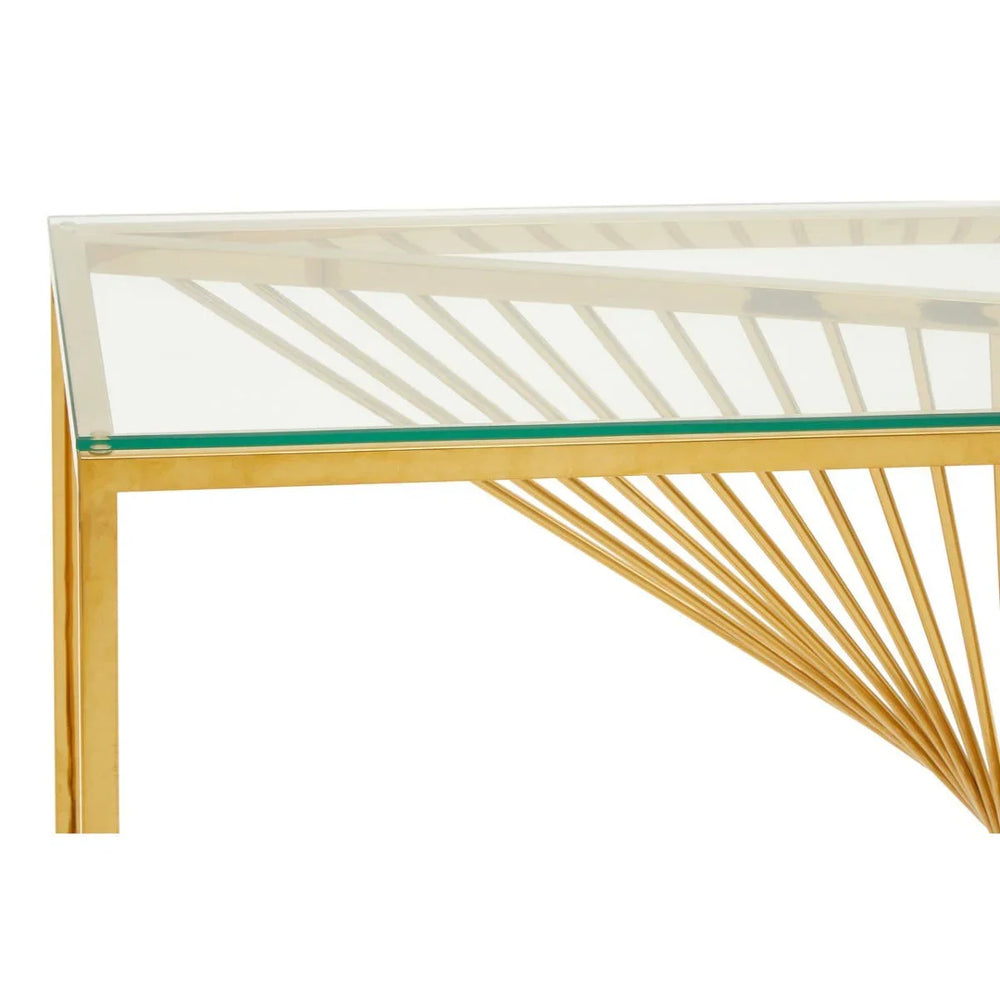 Golden Charm Console Table