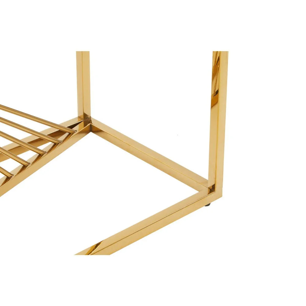 Golden Charm Console Table