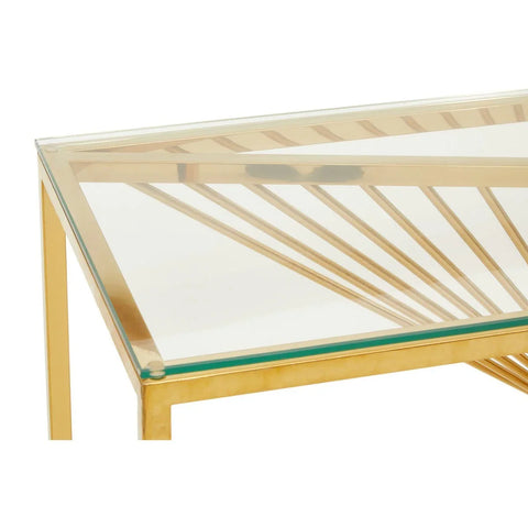 Golden Charm Console Table