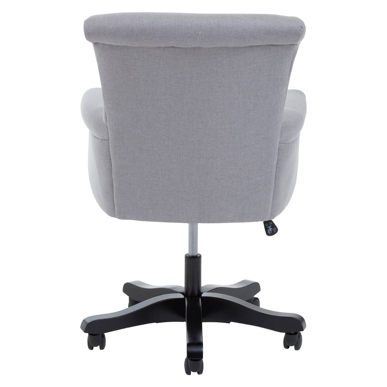 Sleek Grey Swivel Office Chair