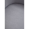 Sleek Grey Swivel Office Chair