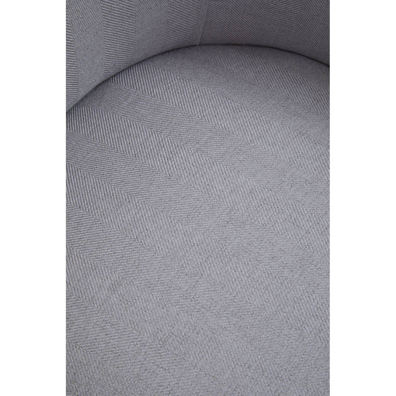 Sleek Grey Swivel Office Chair