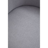 Sleek Grey Swivel Office Chair
