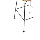 Rattan Curved Bar Chair