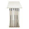 Marble Silver Console Table