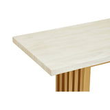 Glam Marble Console Contemporary Elegance