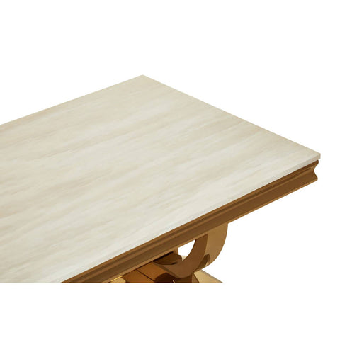 Ivory Marble Coffee Table