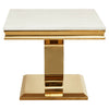 Luxury Marble Gold Side Table
