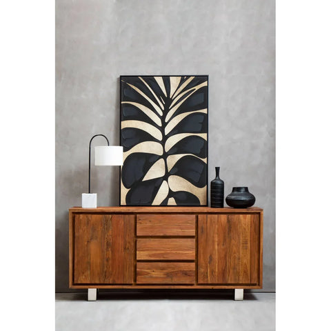 Simla Acacia Two Door Sideboard - Modern Storage Solution for Your Home