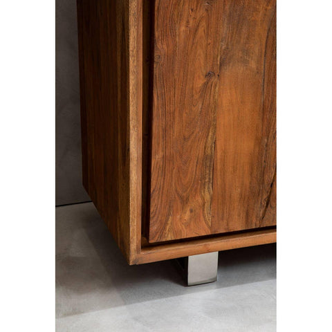 Simla Acacia Two Door Sideboard - Modern Storage Solution for Your Home