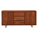 Simla Acacia Two Door Sideboard - Modern Storage Solution for Your Home