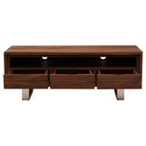 Modern Acacia Media Storage Unit