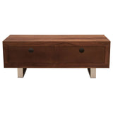 Modern Acacia Media Storage Unit