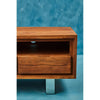Modern Acacia Media Storage Unit