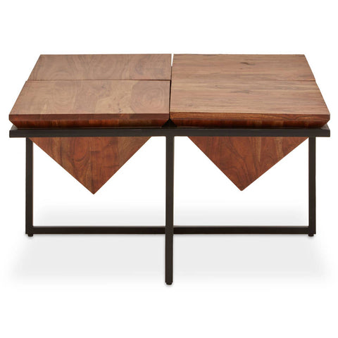 Acacia Pyramid Coffee Table