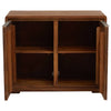 Rustic Chic Sheesham and Acacia Wood Sideboard with Two Doors
