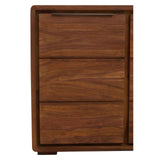 Rustic Chic Sheesham and Acacia Wood Sideboard with Two Doors