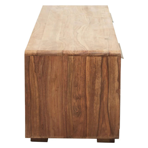 Modern Wood Media Storage Unit