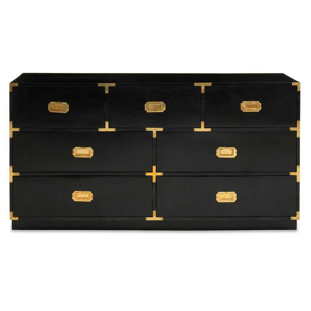 Luxe Gold Trim Storage Chest