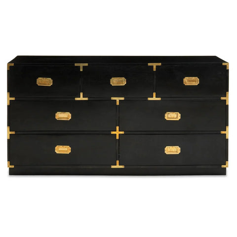 Luxe Gold Trim Storage Chest