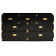 Luxe Gold Trim Storage Chest