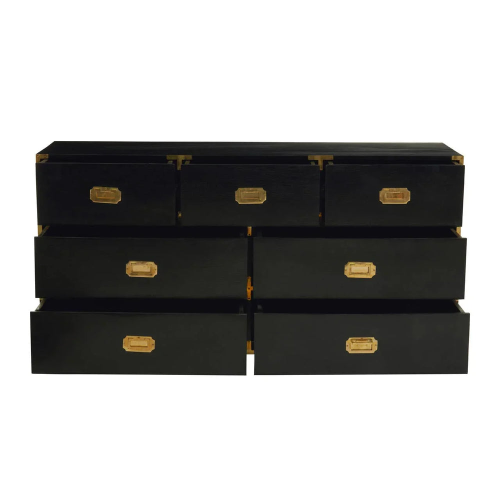 Luxe Gold Trim Storage Chest