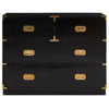 Luxe Gold-Tipped Storage Chest