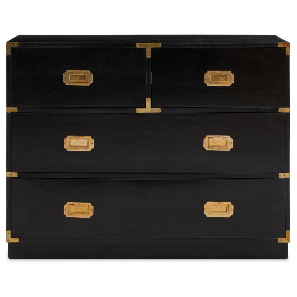 Luxe Gold-Tipped Storage Chest