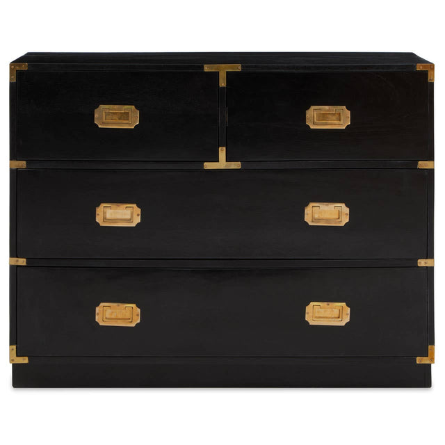 Luxe Gold-Tipped Storage Chest