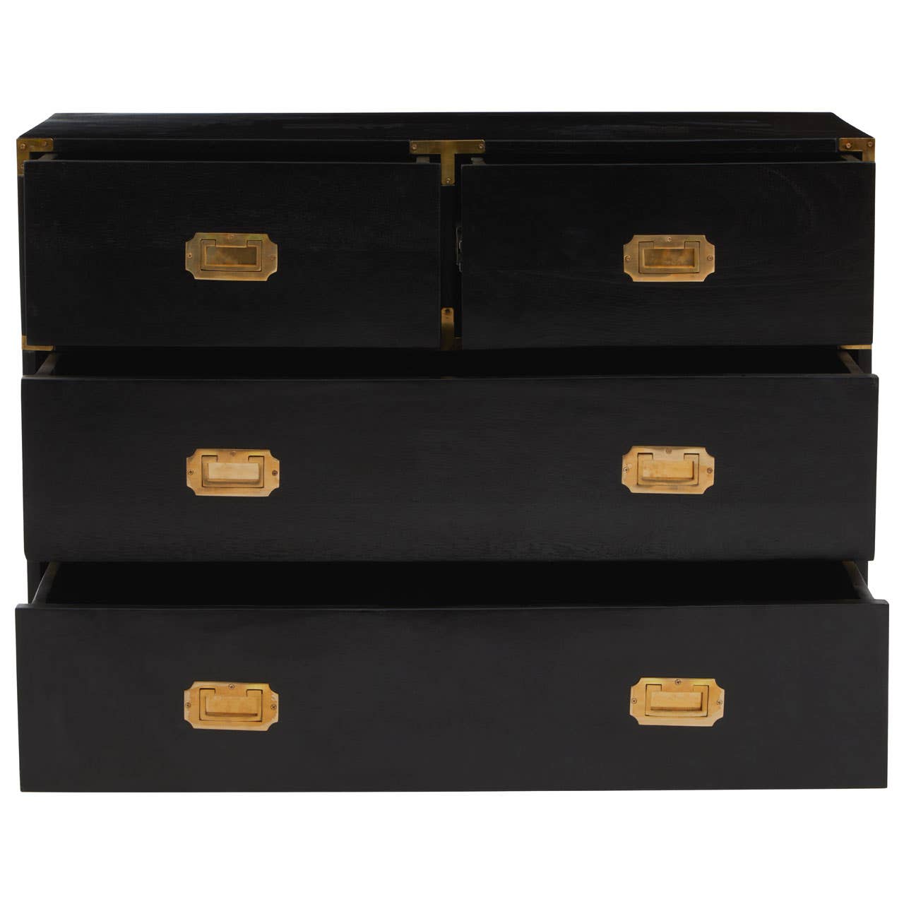 Luxe Gold-Tipped Storage Chest