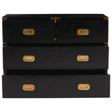 Luxe Gold-Tipped Storage Chest