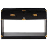 Luxury Black Mango Wood Table