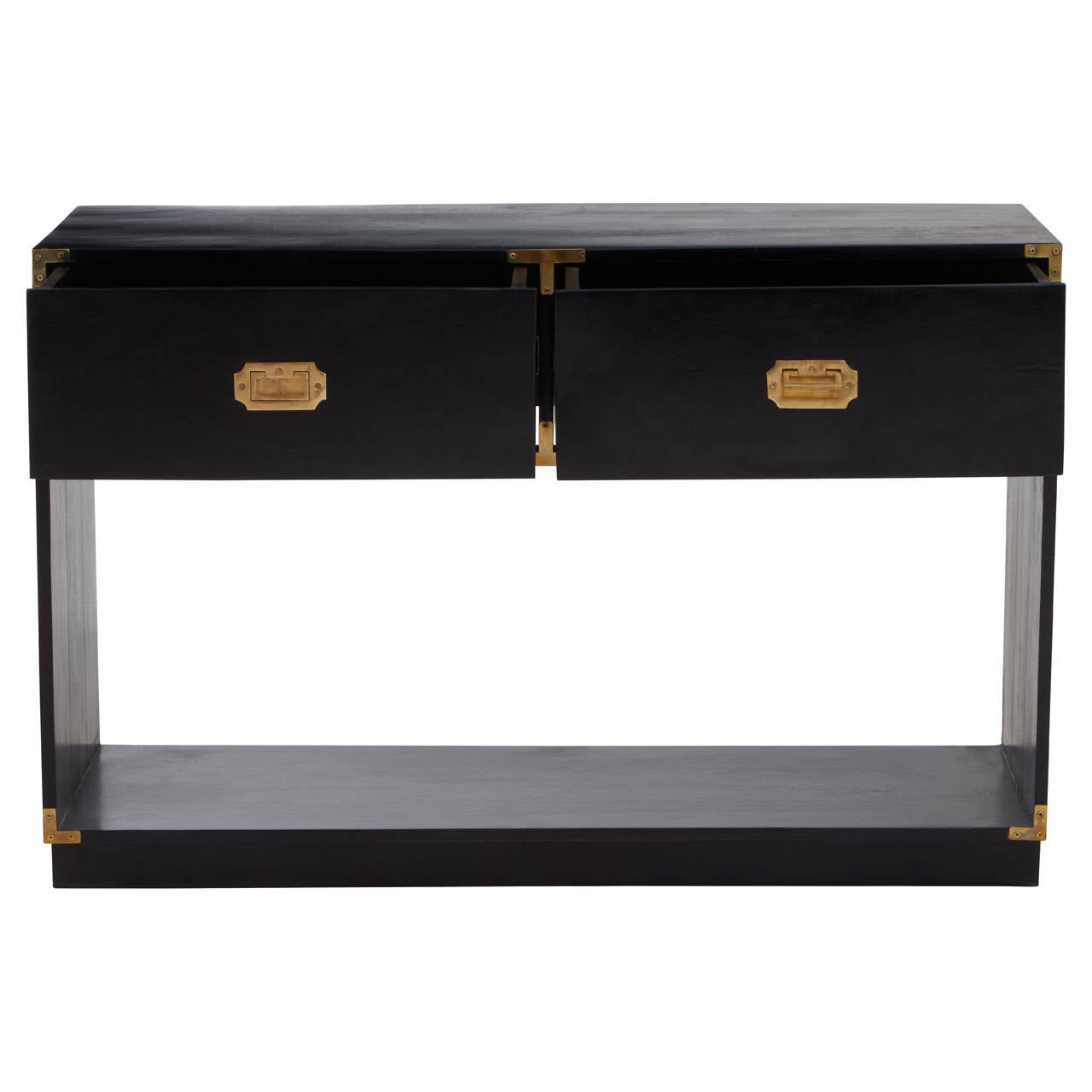 Luxury Black Mango Wood Table