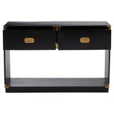 Luxury Black Mango Wood Table