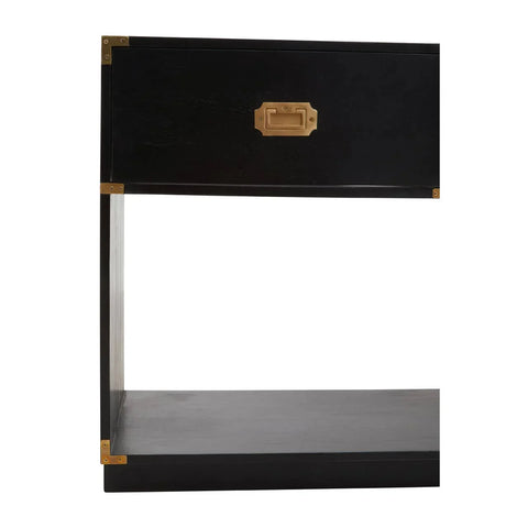 Luxury Black Mango Wood Table