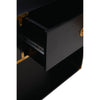 Luxury Black Mango Wood Table