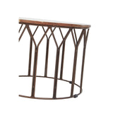 Boho Mango Wood Side Table