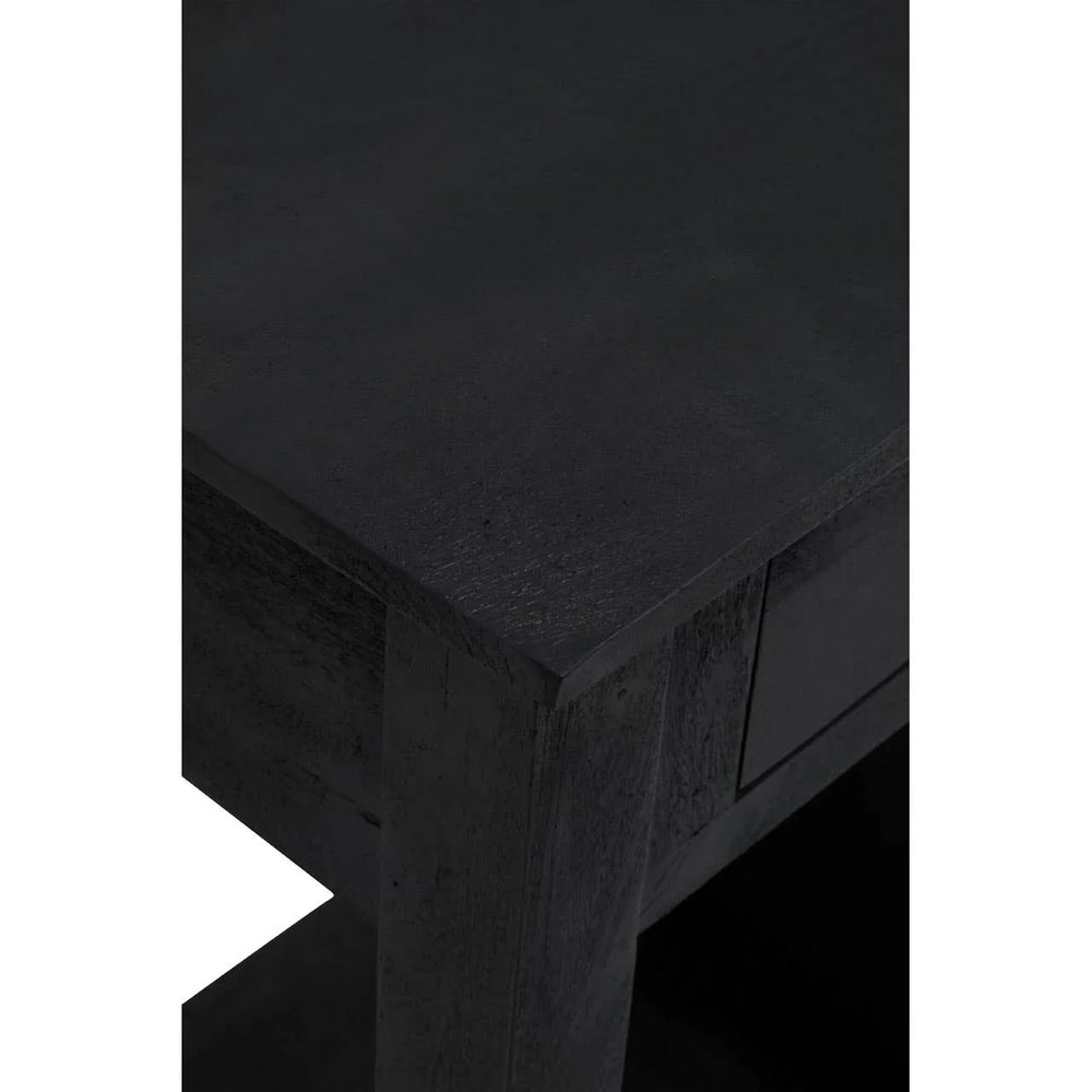 Wine Storage Console Mango Black